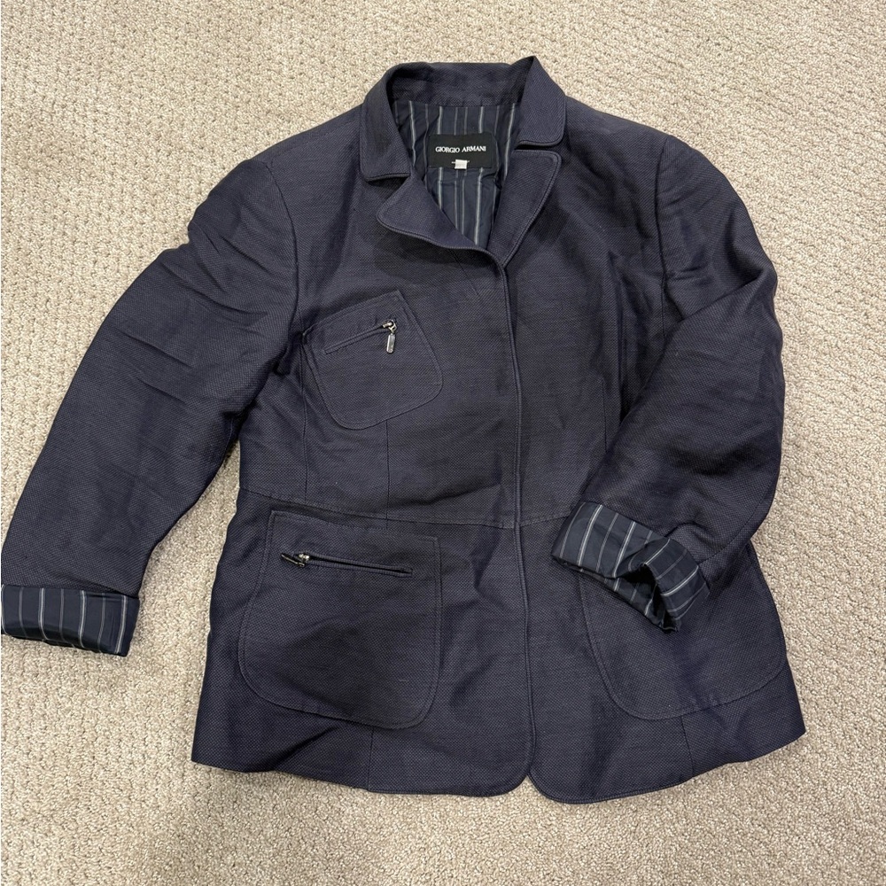 Giorgio Armani Blue Jacket